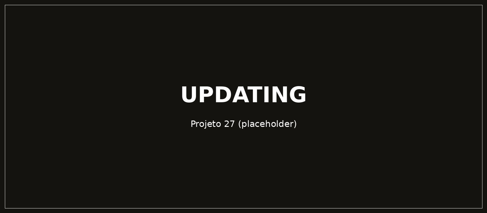 Projeto em atualização
