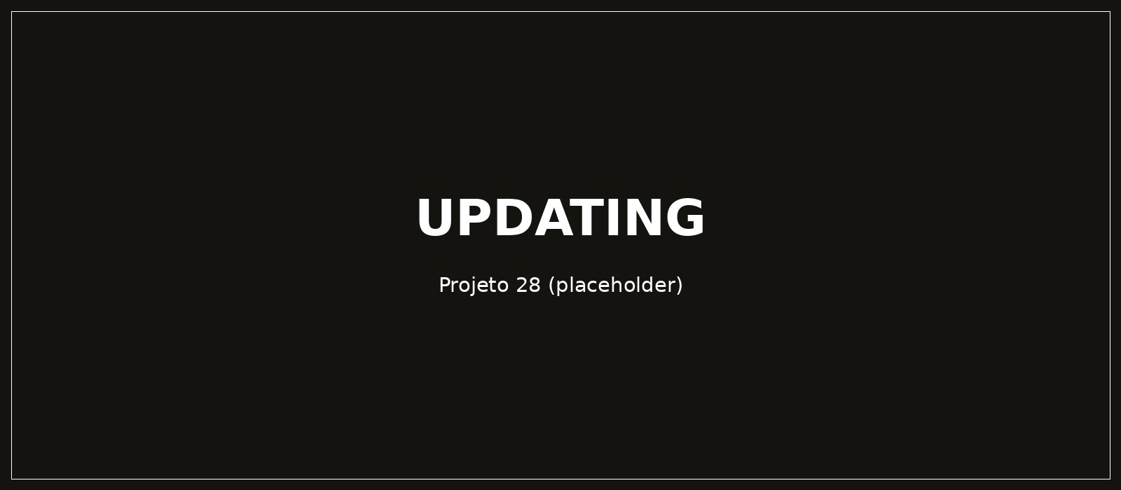 Projeto em atualização